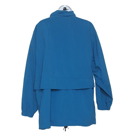 Eddie Bauer Womens Softshell Vented Jacket L Blue Light Weight Pockets Nylon USA - Picture 3 of 10